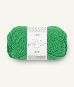 Tynn Peer Gynt färg 8236 Jelly Bean Green sandnes garn petiteknit design handarbetsboden örebro garnbutik mellersta sverige swed