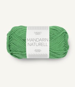 Mandarin Naturell färg 8236 Jelly Bean Green sandnes garn mjukt bomullsgarn 100 procent bomull tvätt 60 grader handarbetsboden ö